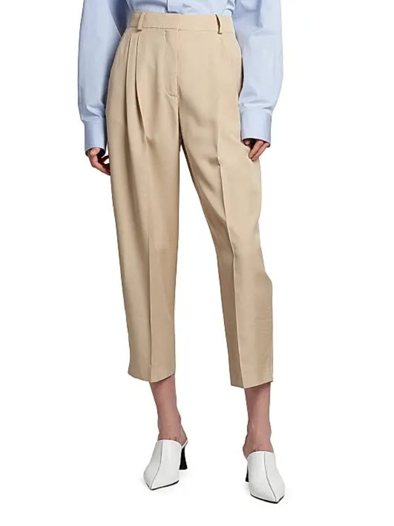 Stella Mccartney Iconic High-Rise Cropped Pants Sz It38/Us2-4
